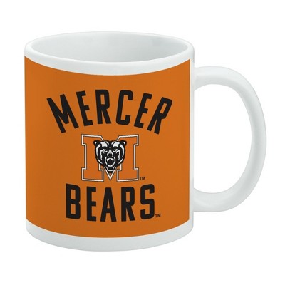 Mercer University Bears Logo Ceramic Coffee Mug Novelty Gift Mugs for Coffee Tea and Hot Drinks 11oz White