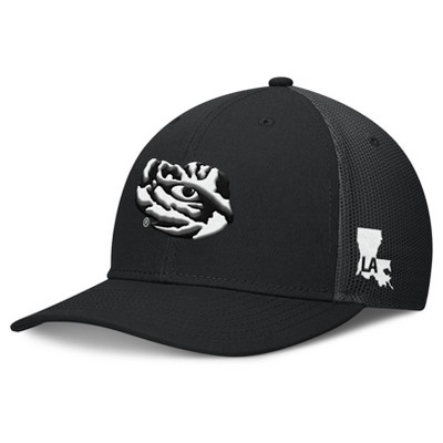 NCAA LSU Tigers Structured Snapback Baseball Hat: Cotton, Tagless, One Size Fits Most