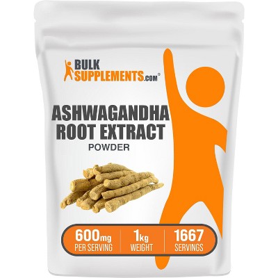 BulkSupplements Ashwagandha Extract Powder