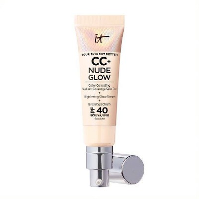 IT Cosmetics Your Skin But Better CC Cream Nude Glow SPF - 1.08 fl oz - Ulta Beauty