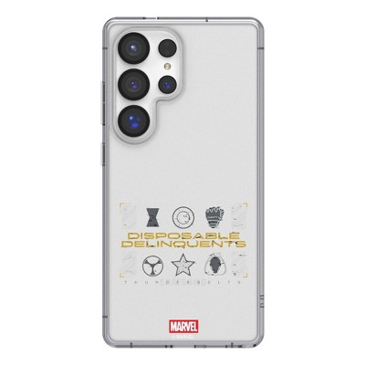 Keyscaper Marvel Thunderbolts Badge Clear Cell Phone Case for Samsung Galaxy
