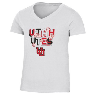 NCAA Utah Utes Girls' V-Neck T-Shirt