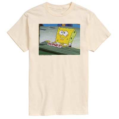 Men's - Spongebob Squarepants - Spongebob Lessons Short Sleeve Graphic T-Shirt