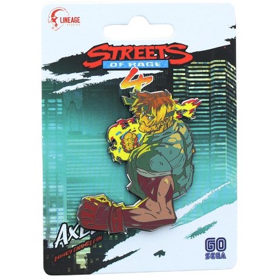 Lineage Studios Streets of Rage 4 Axel Stone Luxury Enamel Icon Pin