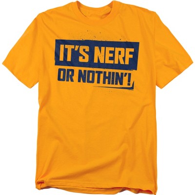 Nerf Nerf Or Nothing Adult T-Shirt