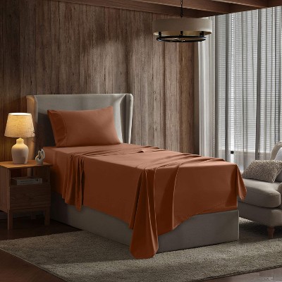 Nestl 4 Piece Bed Sheet Set, Deep Pocket Extra Soft Microfiber Sheets