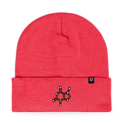 Dalix Molecule Embroidered Beanie Science Warm Winter Knit Hat for Men