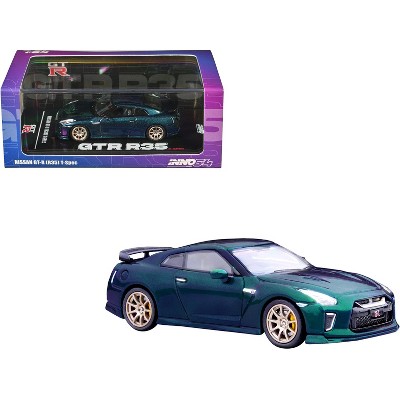 Nissan GT-R (R35) T-Spec RHD (Right Hand Drive) Midnight Purple Metallic 1/64 Diecast Model Car by Inno Models