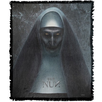 The Nun Poster Blanket 50"x60" Woven Tapestry