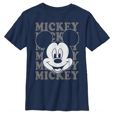 Boy's Disney Mickey Mouse Repeating Name T-Shirt