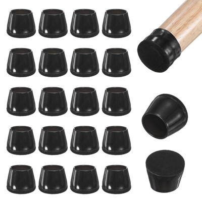 Unique Bargains Silicone Felt Durable Multipurpose Chair Leg Floor Protectors 32 Pcs
