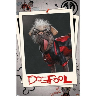 Trends International Marvel Deadpool & Wolverine - Dogpool Framed Wall Poster Prints
