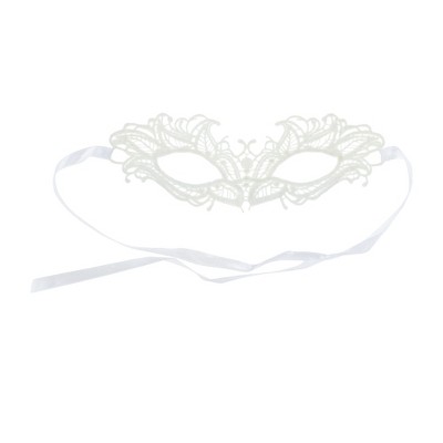 Unique Bargains Lace Half Face Party Mask 1 Pc