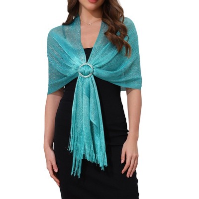 INSPIRE CHIC Women's Fashion 100% Polyester Pashmina Shawls 1 Pc