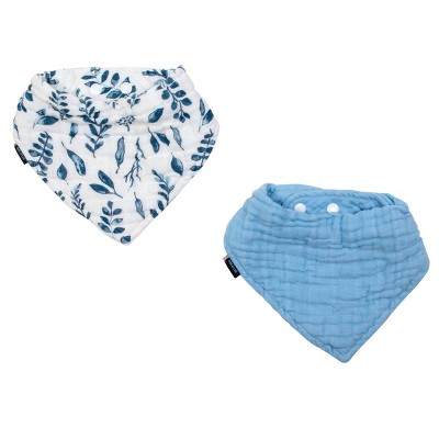 Bebe au Lait 2pk Muslin Bandana Bib Set