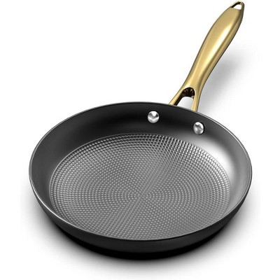 imarku Professional Cooking Pans , Nonstick Cast Iron Skillets 3pcs, 8 Inch, 10 Inch, 12 Inch Frying Pans with Lid, Cast Iron Pan, Dishwasher Safe
