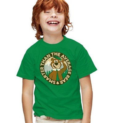 Boys' Short Sleeve Yogi Bear Smarter than Average T-Shirt