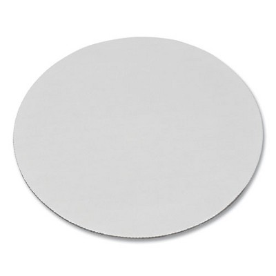 SCT Bright White Cake Circles, 8" Diameter, White, Paper, 100/Carton