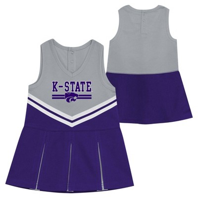 NCAA Kansas State Wildcats Toddler Girls' Cheer Set