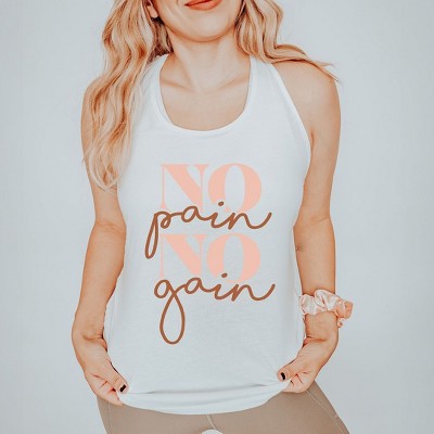 Simply Sage Market Women's No Pain No Gain Racerback Tank