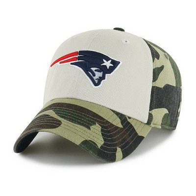 NFL New England Patriots Militant Camo Clean Up Hat