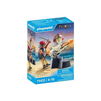 Playmobil Pirates Canon master 71421 20 pc