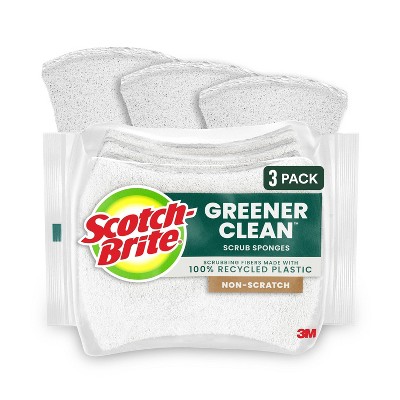 Scotch-Brite Greener Clean Non-Scratch Scrub Sponges