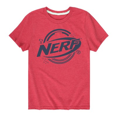 Boys' - NERF - Logo And Elements Short Sleeve Graphic T-Shirt