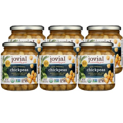 Jovial Organic Chickpeas - Case of 6/13 oz
