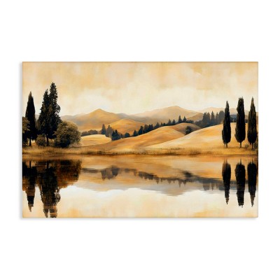Stupell Industries Reflective Fields View Canvas Art