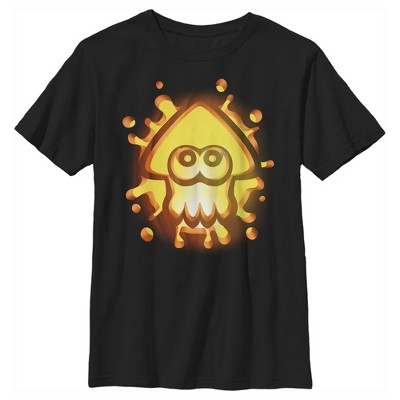 Boy's Nintendo Halloween Splatoon Pumpkin T-Shirt