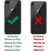 Entronix Case Compatible with iPhone 8 Plus/7 Plus - Foldable Leather Wallet, Card Holder & Lanyard - 2 of 4