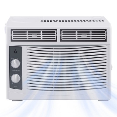 Garvee 5000 BTU Window Air Conditioner, AC Unit with Mechanical Controls & Reusable Filter, White