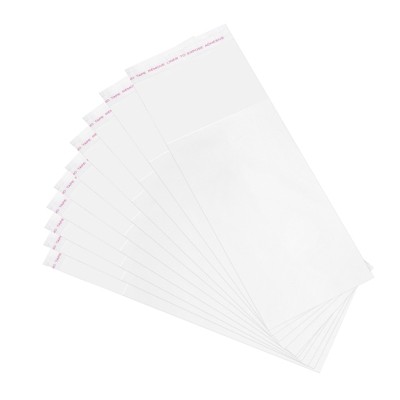 Unique Bargains Self-Sealing Water Resistant Cello Poly Bags for Packing Cookies 1000 Pcs