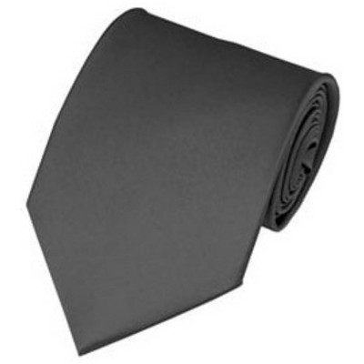 Solid Color 3.5 Inch Wide And 62 Inch Extra Long Necktie For Big & Tall Men