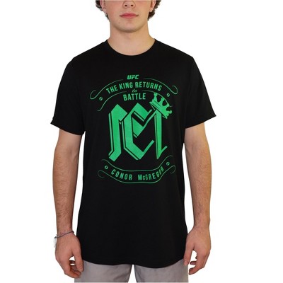 UFC Mens The King Returns To Battle Graphic T-Shirt