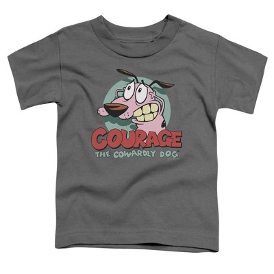 Toddler Boys' Courage The Cowardly Dog Courage T Shirt