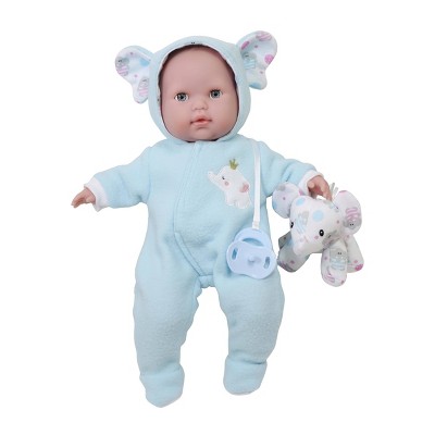 JC Toys Berenguer Boutique 15" Baby Doll - Blue Outfit