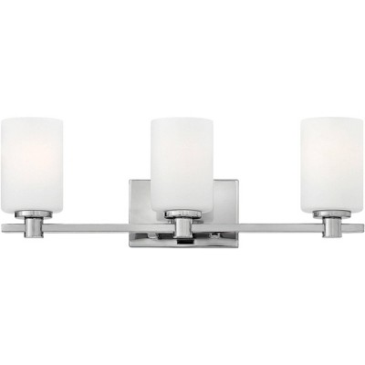 Hinkley Karlie 22 1/2" Wide Modern Chrome 3-Light Bath Light