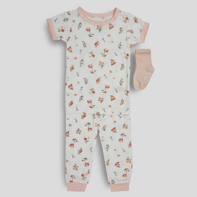 Milkberry Rayon from Bamboo Short Sleeve Pajama Set for Girls / Boys Sizes 12 Months - 5T