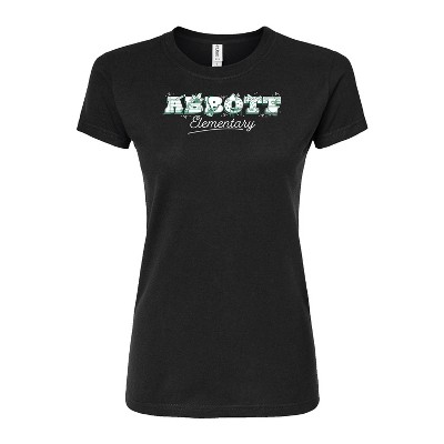 Women's - Abbott Elementary - Logo Fitted Graphic T-Shirt