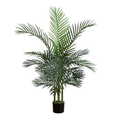 Nearly Natural 4-ft UV Resistant Artificial Areca Palm Tree (Indoor/Outdoor)