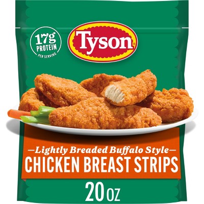 Tyson Lightly Breaded Buffalo Chicken Strips - Frozen - 20oz