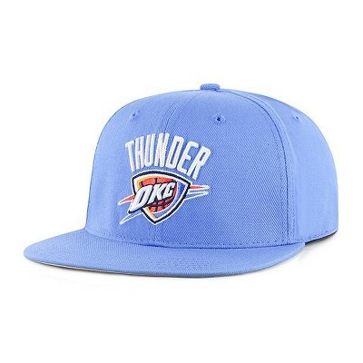 NBA Oklahoma City Thunder Two Tone Flat Bill Snapback Baseball Hat