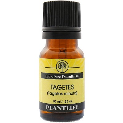Plantlife Tagetes Aromatherapy Essential Oil – 100% Pure, Therapeutic Grade, No Additives or Fillers, 10 ml