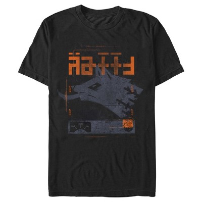 Men's Rebel Moon Wolf Badge T-Shirt