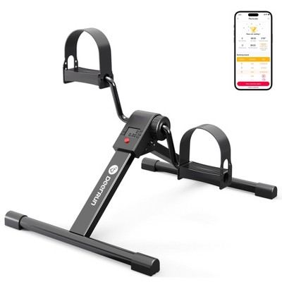 Deerrun Fitness Foldable Under Desk Exercise Bike Portable Arm and Leg Pedal Exerciser