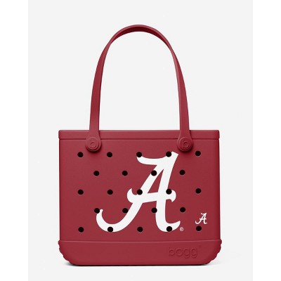 NCAA Alabama Crimson Tide Bogg Bag: Vinyl Shoulder Handbag with Team Logo