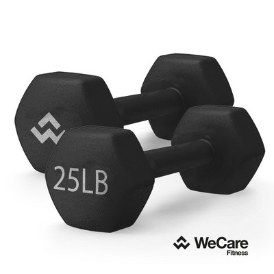 WECARE Neoprene Dumbells 2pc