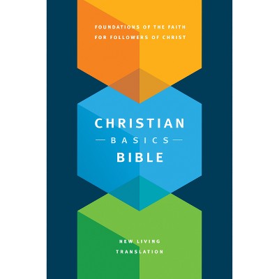 The Christian Basics Bible NLT - by  New Living Translation & Martin H Manser & Michael H Beaumont (Paperback)